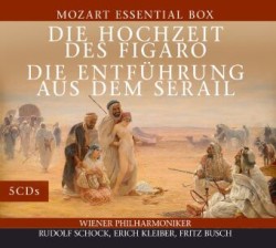 Die Hochzeit des Figaro / Die Entführung aus dem Serail, 5 Audio-CDs