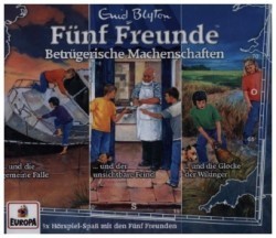 Fünf Freunde - 3er-Box - Betrügerische Machenschaften. Box.38, 3 Audio-CD, 3 Audio-CD