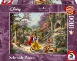 Disney - Snow White Dancing in the Sunlight by Thomas Kinkade 1000 Piece Schmidt Puzzle