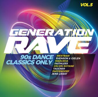 Generation Rave Vol. 5 - 90s Dance Classics Only, 2 Audio-CD