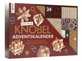 Knobelspiel-Adventskalender - Neue IQ-Puzzles und Geduldsspiele für 24 Tage