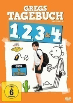 Gregs Tagebuch Box 1-4, 4 DVDs