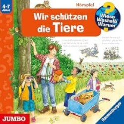 Wieso? Weshalb? Warum? - Wir schützen Tiere, 1 Audio-CD