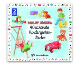 Detlev Jöckers 40 schönste Kindergartenlieder, 2 Audio-CDs