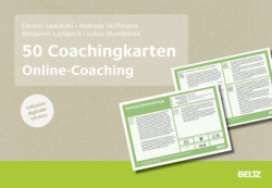 50 Coachingkarten Online-Coaching, m. 1 Beilage, m. 1 E-Book