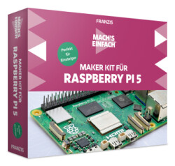 FRANZIS 67219 - Mach's einfach Maker Kit für Raspberry Pi 5 - Perfekt für Einsteiger