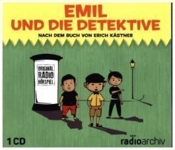 Emil und die Detektive, 1 Audio-CD