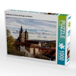 CALVENDO Puzzle Stadtkirche St. Dionys (Esslingen am Neckar) 1000 Teile Lege-Größe 64 x 48 cm Foto-Puzzle Bild von Horst Eisele