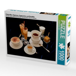 Filterkaffee, Espresso, Cappuccino und Eiskaffee (Puzzle)