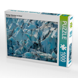 CALVENDO Puzzle Portage Gletscher im Detail | 1000 Teile Lege-Größe 64x48cm Foto-Puzzle für glückliche Stunden