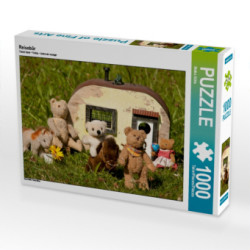 CALVENDO Puzzle Reisebär 1000 Teile Lege-Größe 64 x 48 cm Foto-Puzzle Bild von Meike Bölts