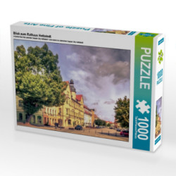 Blick zum Rathaus Hettstedt (Puzzle)