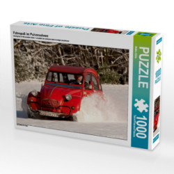 CALVENDO Puzzle Fahrspaß im Pulverschnee 1000 Teile Lege-Größe 64 x 48 cm Foto-Puzzle Bild von Meike Bölts