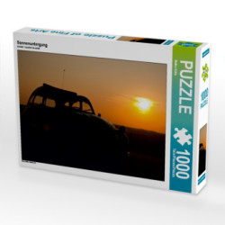 CALVENDO Puzzle Citroën 2CV 1000 Teile Lege-Größe 64 x 48 cm Foto-Puzzle Bild von Meike Bölts