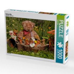 CALVENDO Puzzle Garten-Bär 1000 Teile Lege-Größe 64 x 48 cm Foto-Puzzle Bild von Meike Bölts
