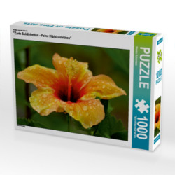 Ein Motiv aus dem Kalender "Zarte Schönheiten - Feine Hibiskusblüten" (Puzzle)