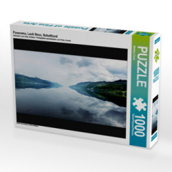 Panorama, Loch Ness, Schottland (Puzzle)