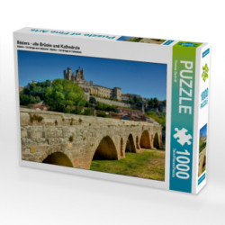 Béziers - alte Brücke und Kathedrale (Puzzle)