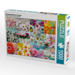 Verträumte Blumen-Collage (Puzzle)