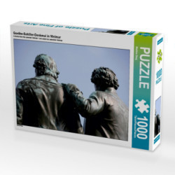 Goethe-Schiller-Denkmal in Weimar (Puzzle)