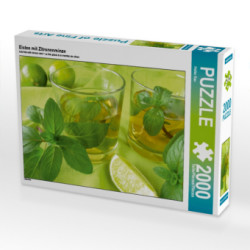 Eistee mit Zitronenminze (Puzzle)