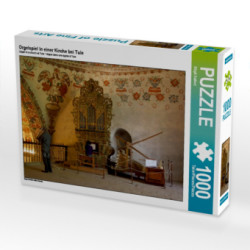 Orgelspiel in einer Kirche bei Tule (Puzzle)