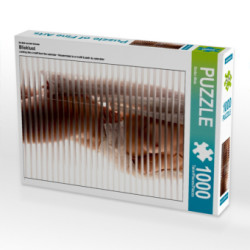 CALVENDO Puzzle Nackt hinter Jalousie 1000 Teile Lege-Größe 48 x 64 cm Foto-Puzzle Bild von Stefan Weis