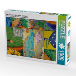 CALVENDO Puzzle Vom Einsamen Berg in das Auenland | 1000 Teile Lege-Größe 64x48cm Foto-Puzzle für glückliche Stunden