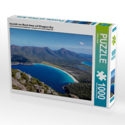 Aussicht von Mount Amos auf Wineglass Bay (Puzzle)