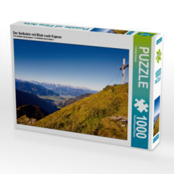 Der Geißstein mit Blick nach Kaprun (Puzzle)