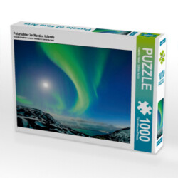 Polarlichter im Norden Islands (Puzzle)