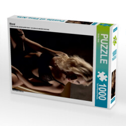 CALVENDO Puzzle Blond 1000 Teile Puzzle hoch | 1000 Teile Lege-Größe 64x48cm Foto-Puzzle für glückliche Stunden