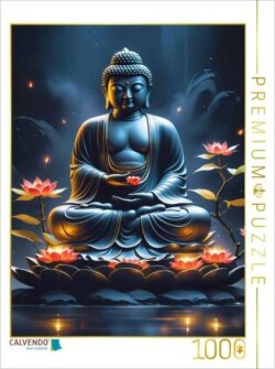 CALVENDO Puzzle Buddha | 1000 Teile Lege-Größe 64x48cm Foto-Puzzle für glückliche Stunden