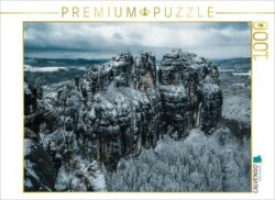 CALVENDO Puzzle Schrammsteinaussicht | 1000 Teile Lege-Größe 64x48cm Foto-Puzzle für glückliche Stunden