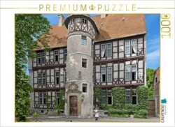 CALVENDO Puzzle Salzwedel - Hauptgebäude Probstei (heute Danneil-Museum) um 1907 | 1000 Teile Lege-Größe 64x48cm Foto-Puzzle für glückliche Stunden