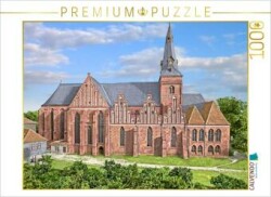 CALVENDO Puzzle Salzwedel - Katharinenkirche von Norden aus um 1907 | 1000 Teile Lege-Größe 64x48cm Foto-Puzzle für glückliche Stunden