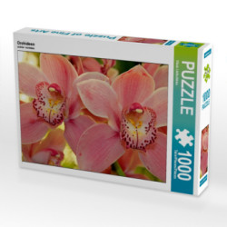 CALVENDO Puzzle Orchideen 1000 Teile Lege-Größe 64 x 48 cm Foto-Puzzle Bild von Klaus Lielischkies