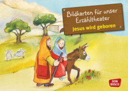 Jesus wird geboren. Kamishibai Bildkartenset