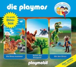 Die Playmos - Die große Dino-Box, 3 Audio-CDs