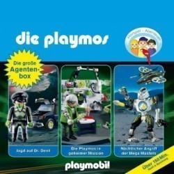 Die Playmos - Die Playmos - Die große Agenten-Box, 3 Audio-CDs