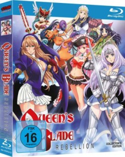 Queen's Blade Rebellion, 2 Blu-rays (OmU), Collector's Edition