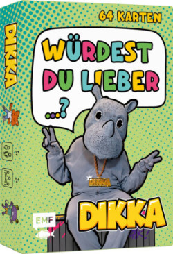 Kartenspiel: Würdest du lieber...? Nashornstarke Fragen für Kids mit DIKKA