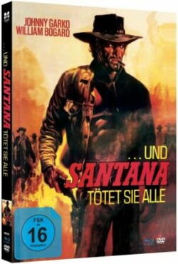 ...und Santana tötet sie alle - Uncut Mediabook, 2 Blu Ray