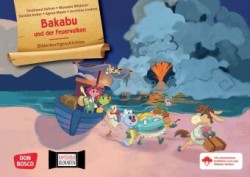 Bakabu und der Feuervulkan.
Kamishibai Bildkartenset, m. 1 Beilage