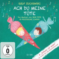 Ach du meine Tüte, Das Einschulungsmusical, 1 Audio-CD + 1 DVD, 1 Audio-CD