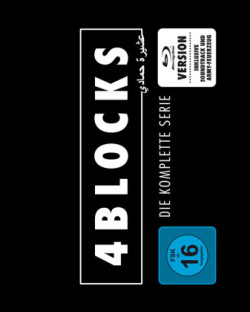 4 Blocks Limited Collector's Edition - Die komplette Serie- Staffel 1-3 [Blu-ray] 6 Blu-rays + Soundtrack CD