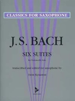 6 Suites for Violoncello Solo, Bearbeitung für Saxophon