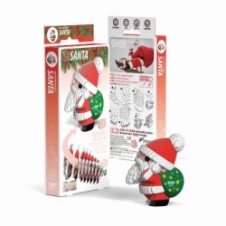 EUGY - 3D Bastelset Weihnachtsmann