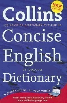 Collins Concise English Dictionary 7th Edition
