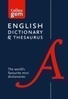 Collins Gem English Dictionary & Thesaurus PB/Flexibound (6th Edition)